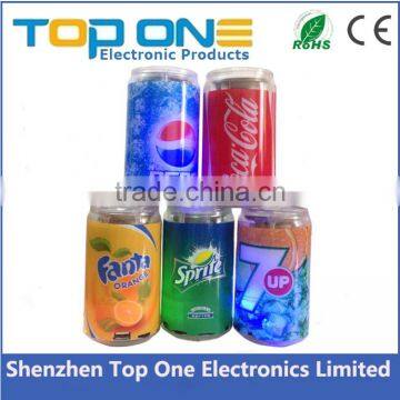 Mini USB OEM Logo Tin Cans Speaker for Promotion photo-5