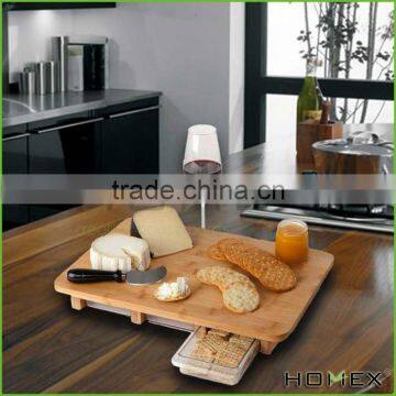 Extra Large Bamboo Cutting Board -Thick Strong Bamboo Wood Cutting Board with Drip Groove by Premium Bamboo/Homex_Factory