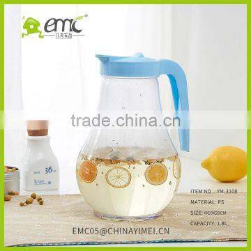 Wholsale Plastic Cold Water Kettle With Lid Juice /tea Bottle photo-5