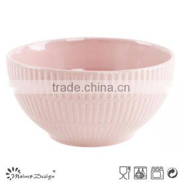 Ceramic Crockery Stoneware Emboss Dinnerware Bulk Bowl photo-4