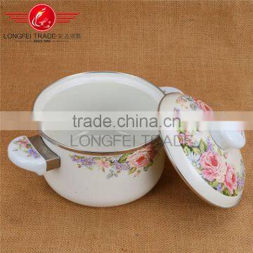 Promotional Custom Logo High Quality Enamel Cookware, Wholesale Enamel Pot photo-5