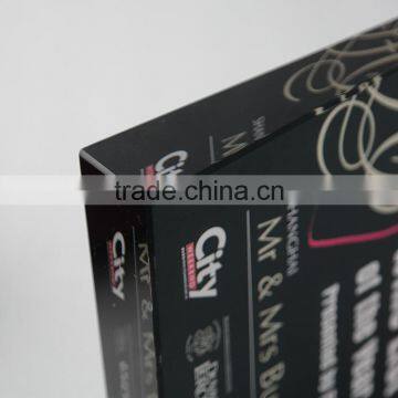 Bevel Full Color Printing Crystal Wine Award and Throphy photo-6