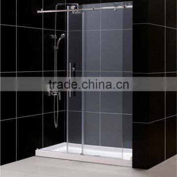 Factory Price Bathroom Accessories Stainless Steel Heavy Duty Large Glass Sliding Door photo-2