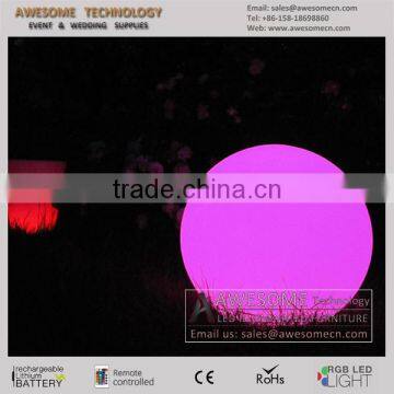 Portable 80cm Diameter Led Pool Ball Light Battery Powered photo-2