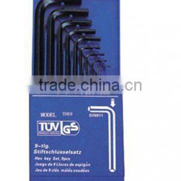 9Pcs Hex key set (standard Length)