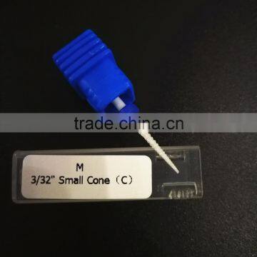 Ceramic Nail Drill Bits Small Cone For Manicure Equipment