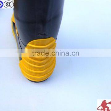 Fireman Protecting Wearing Shoes Rubber Steel Toe Working Safety Chinese Wholesale Working Fire Retardant Boots photo-3