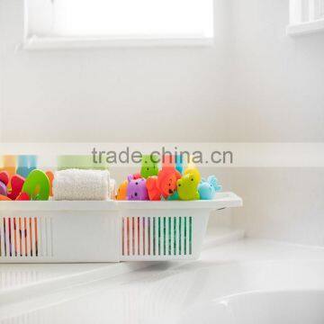 Hot Wholesale Custom Cheap Plastic Baby Bath Toy Organizer For Sale photo-4