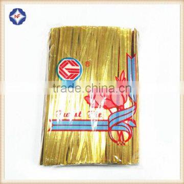 Food Packaging Plastic Single Metal Wire Twist Ties photo-3