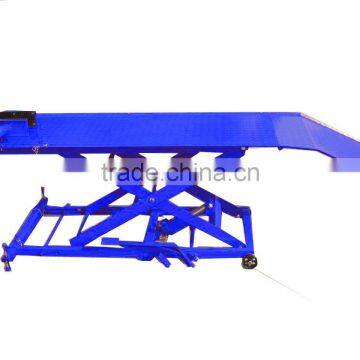 Hydraulic Pneumatic Wide Vehicle Wheelchair Strong Struct Motorcycle Lift Jack Table Floor Rear Tires Lawn Tractor photo-5