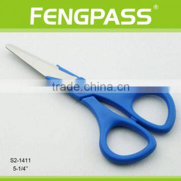 S2-1411 5-1/4" 2CR13 Stainless Steel ABS Plastic Handle Stationery Sscissors / Office Scissors