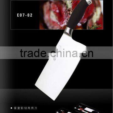 hollow handle stainless steel chopper knife