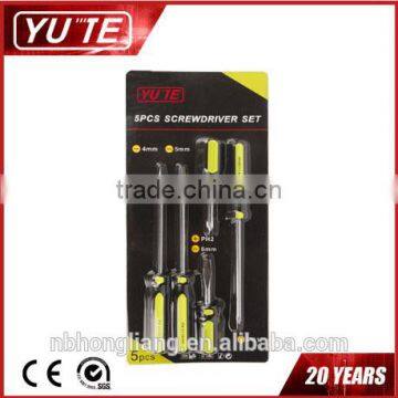 2017 high quality and cheap for the New Year 5pcs screwdriver set