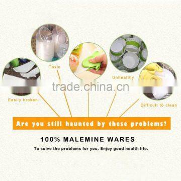 Most Popular 11.5'' Print Plastic Melamine Tray Without Handle photo-4