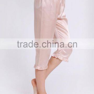 Hot Sale Women Silk Sleep Pants Comfortabe Soft Pajamas Pants photo-2