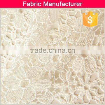 for Lady Skirts Embroidery High End 100% Polyester Material Embroidery Lace Fabrics