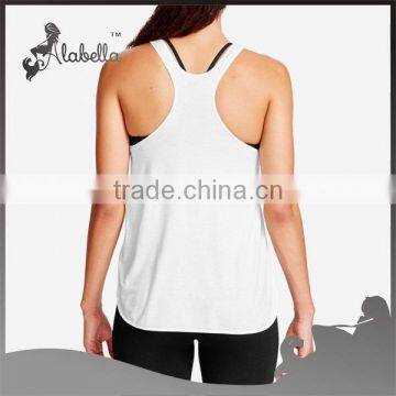 Breathable Compression Fabric for Solid Color Tank Top Blank Top Wholesale photo-4