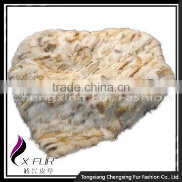 CX-D-113 100% Natural Real Fox Fur Wholesale Price Fox Fur Blanket