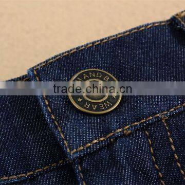 2015 Summer Boys Cotton Denim Baby Shorts Newborn Pants Lattics Design photo-3