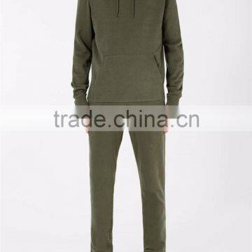 Plain Classic Fit Hoodie Khaki Army Green Oversized Men Sweat Shirts Custom Logo Design Clothings photo-5