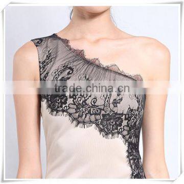 2017 One-shoulder Women's Evening Dress,women Dress Model