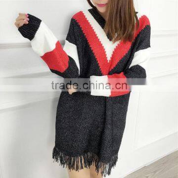 zm50246b autumn new product lady clothes casual loose women knitwear