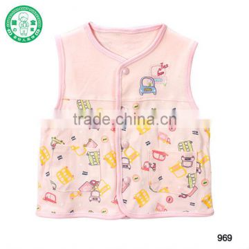 New Newborn baby Waistcoat clothes sets baby vest wholesale