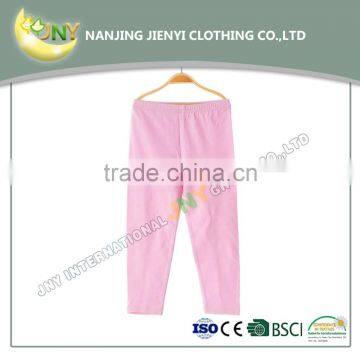New Style 100% Cotton Cheap Pink Baby Trousers photo-2