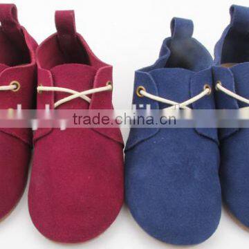 Children Casual Shoes Leather Baby Hard Sole Shoes photo-4