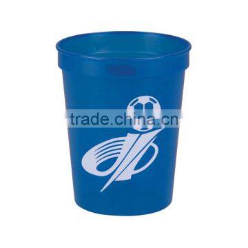 USA Made 16 oz Smooth-Sided Transparent Stadium Cup - BPA-free, FDA Compliant and Comes With Your Logo photo-2