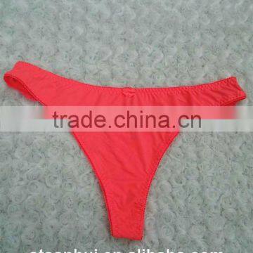 Newest women micro panty stylish fluo lace thong underwear