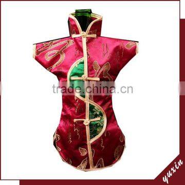 Fashionable best-Selling men drawstring wine bottle cover WB1-034