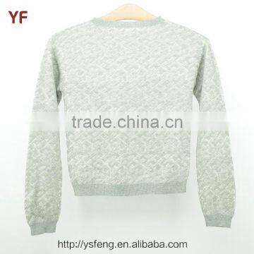 Girls Design Knitted Kids Pullover Sweater photo-2