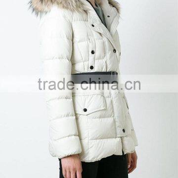 Shandao OEM Custom Winter Soft Long Sleeve Fashional Ostrich Feather Coat photo-3