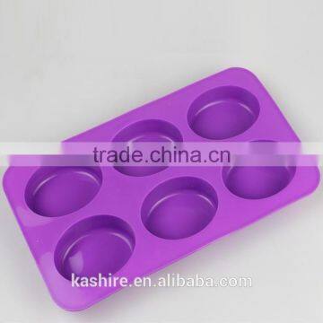 Wholesale Oval-shaped Silicone Chocolate Mould,cake Mould,soap Mold photo-2