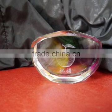 unique crystal apple ,crystal apple model