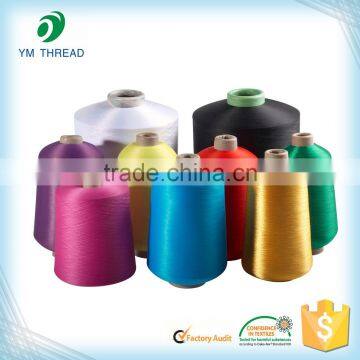 Top Quality Webbing Yarn Dyed 100 Denier Polyester Textured Yarn photo-4