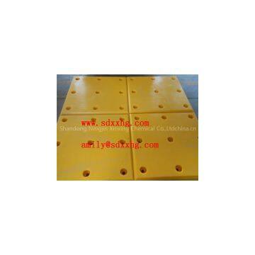 Manufacture of Yellow Uhmwpe Fender Pad for Marine Protection ,uhmwpe Marine Fender Panel for Marine Fenders,marine Fender Frontal Panel photo-2