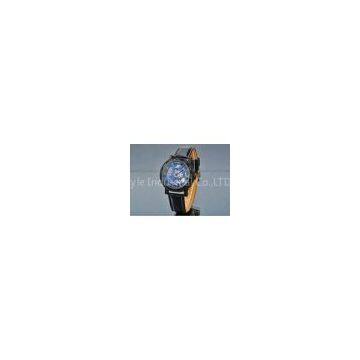 Hand Wind Precision Time Mens Automatic Watch 43mm Case For Gentleman