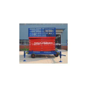 Four Wheel Moving Scissor Type Platform Lift photo-2