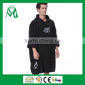 surf beach towel poncho ,custom changing robe for adults