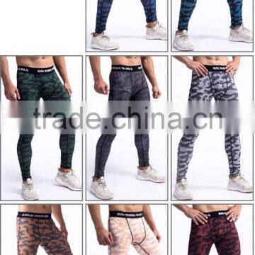 Men 220g Milk Silk Camo Yoga Jogging Legging /jqi Plus Size Camoflage Athletic Yoga Pants Capris Trousers photo-2