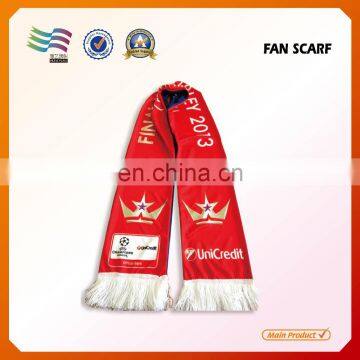 Hot style Custom Made Satin Fan Scarf