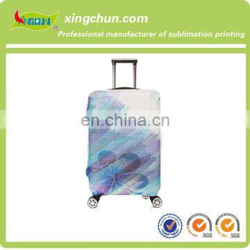 Spandex Heat Transfer Printing Travel Suitcase Luggage Protective Cover