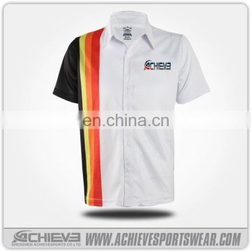 Sublimation shirts cut sew / motorcycle t shirt design