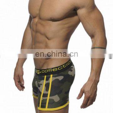 MU1605002 free shipping Camouflage cotton men shorts Jockstrap gay underwear Mens knit cotton spandex jersey brief underwear