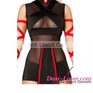 Dear Lover Wholesale Sexy 4pcs Ninja Striker Costume photo-2