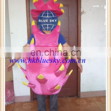 bs2013 new popular custom dragon fruit mascot