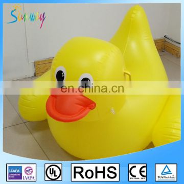 Hot Lovely Yellow Inflatable Pool Duck Float for Children