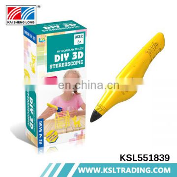 Novel items high quality diy mold 3d pen wholesale educational toy